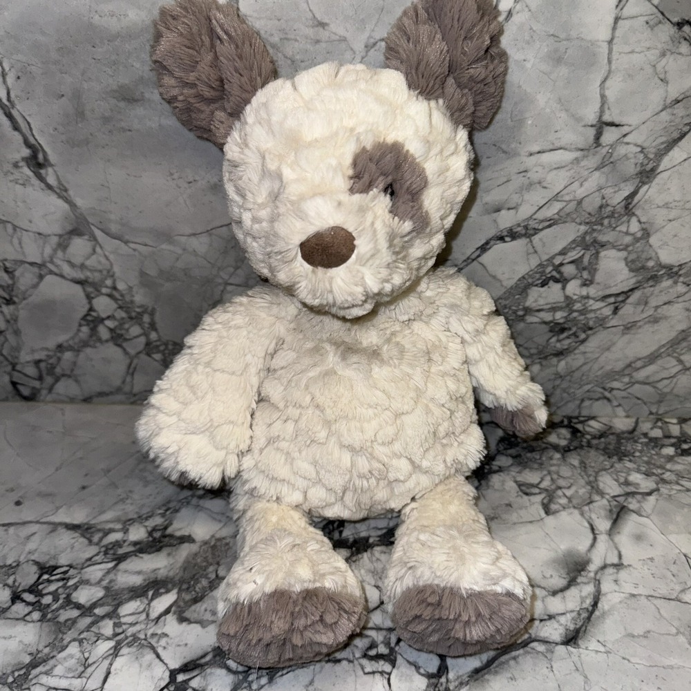 Mary Meyer Medium Putty Greyson Putty Pup Soft Toy Plush, 12"